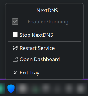 NextDNS Tray demo