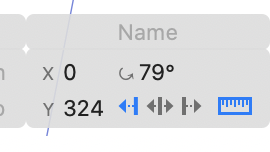 Middle-guide settings for the italic ligature